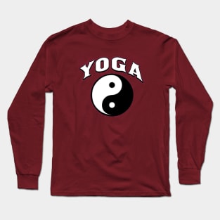 Yin Yang Yoga Long Sleeve T-Shirt